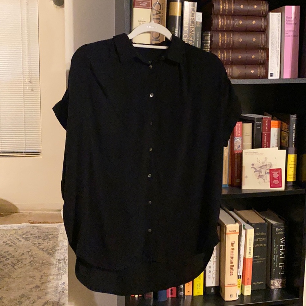 Madewell Black Blouse